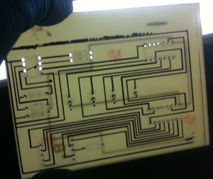 PGB drilled circuit board bottom